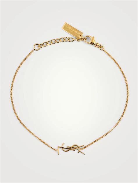 ysl männer armband|ysl saint laurent bracelet.